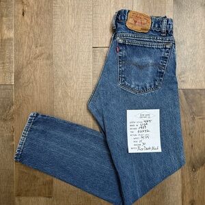1989 Levi’s USA 505 Tag 32x32 Actual 29x31 vintage